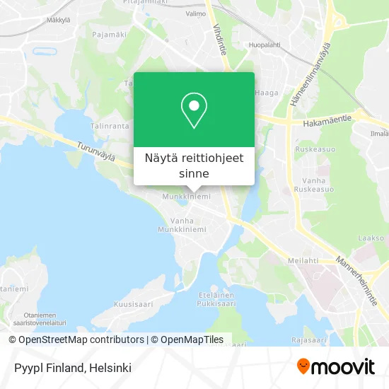 Pyypl Finland kartta
