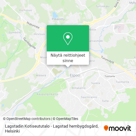 Lagstadin Kotiseututalo - Lagstad hembygdsgård kartta