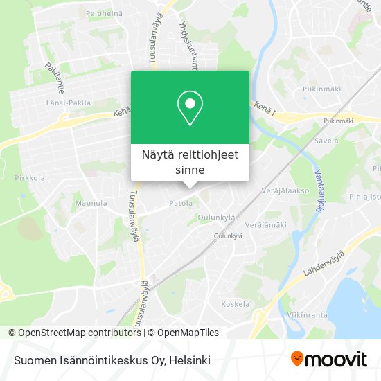 Suomen Isännöintikeskus Oy kartta