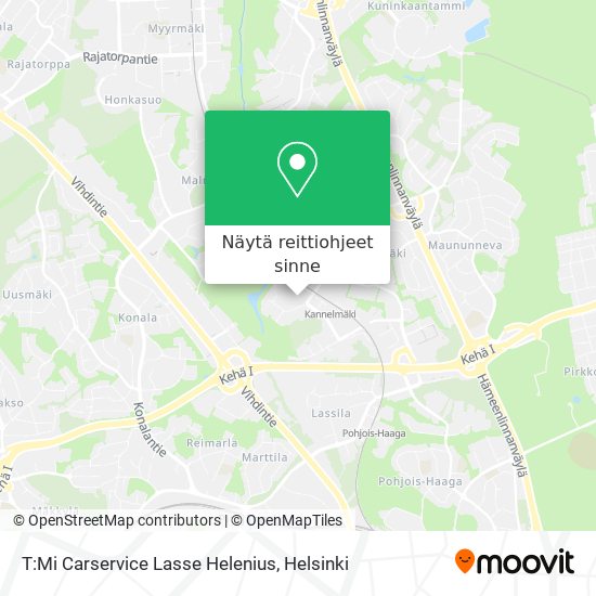 T:Mi Carservice Lasse Helenius kartta