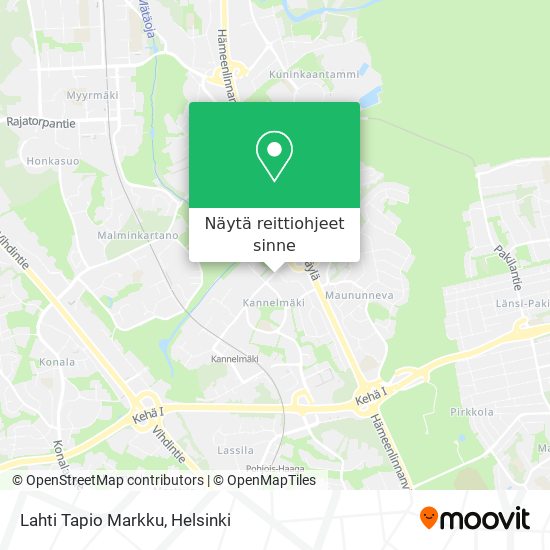 Lahti Tapio Markku kartta