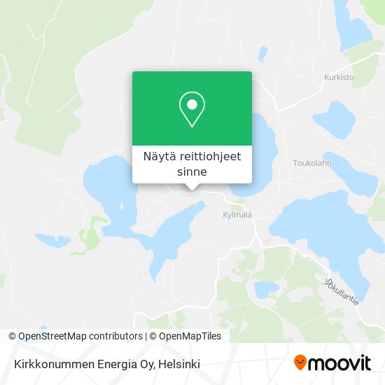 Kirkkonummen Energia Oy kartta