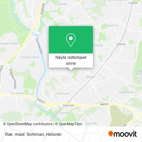 Rak. maal. Sohlman kartta