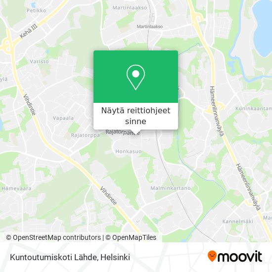 Kuntoutumiskoti Lähde kartta