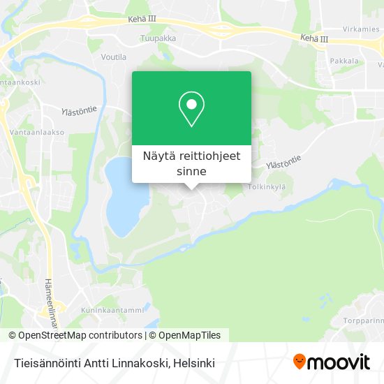 Tieisännöinti Antti Linnakoski kartta