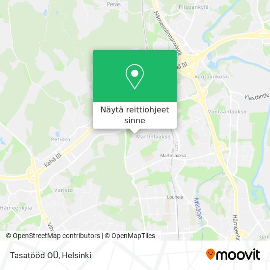 Tasatööd OÜ kartta