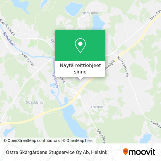 Östra Skärgårdens Stugservice Oy Ab kartta