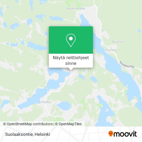 Suolaaksontie kartta