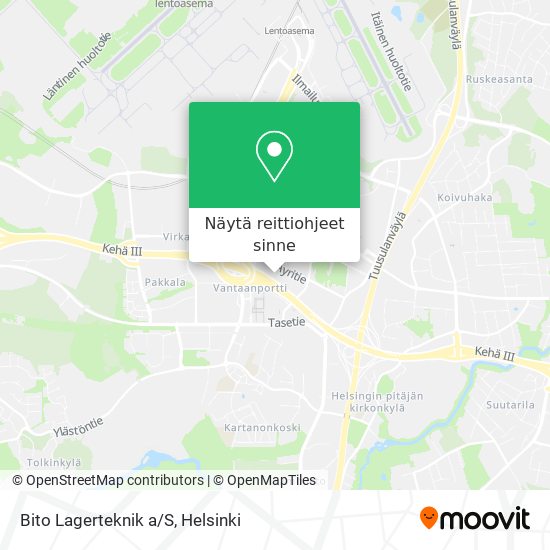 Bito Lagerteknik a/S kartta