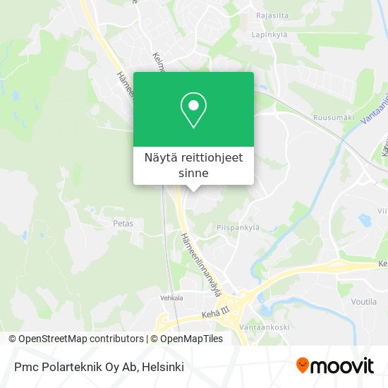 Pmc Polarteknik Oy Ab kartta