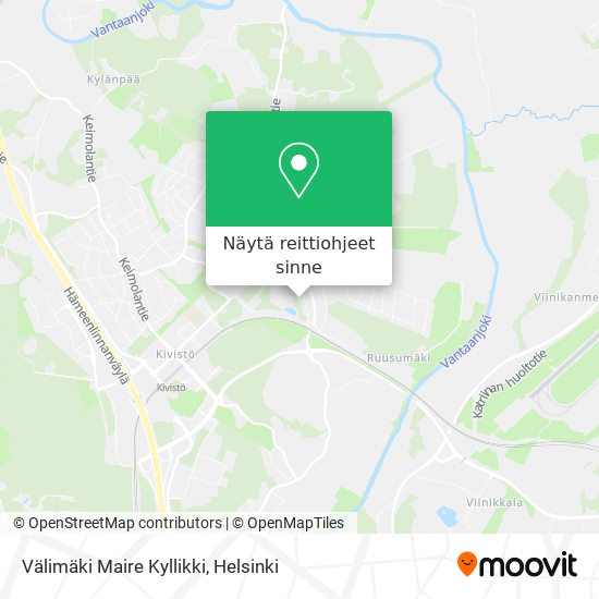 Välimäki Maire Kyllikki kartta