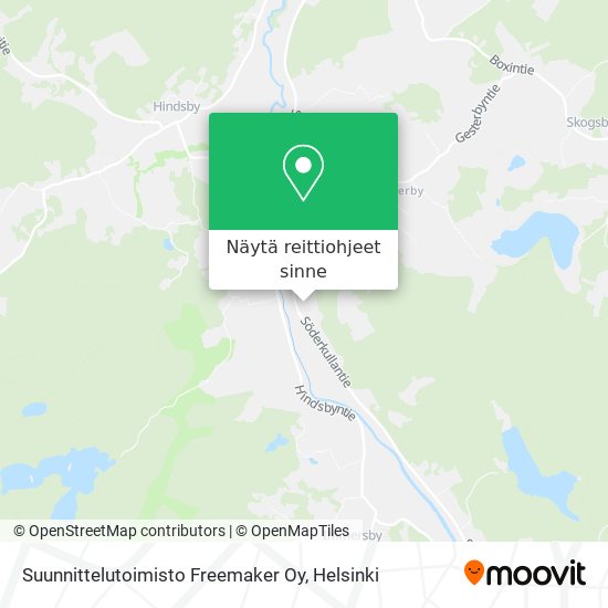 Suunnittelutoimisto Freemaker Oy kartta