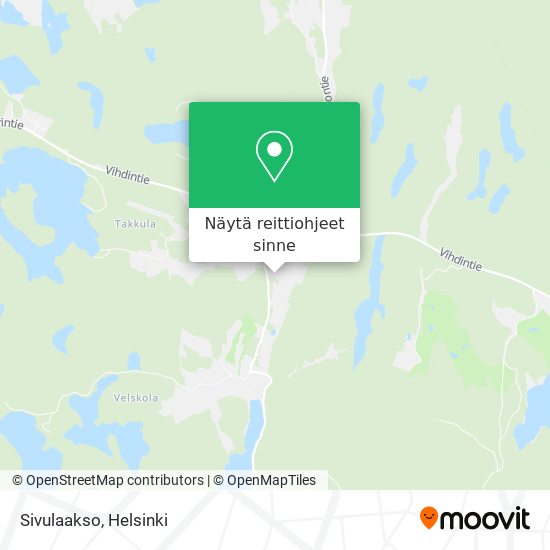 Sivulaakso kartta