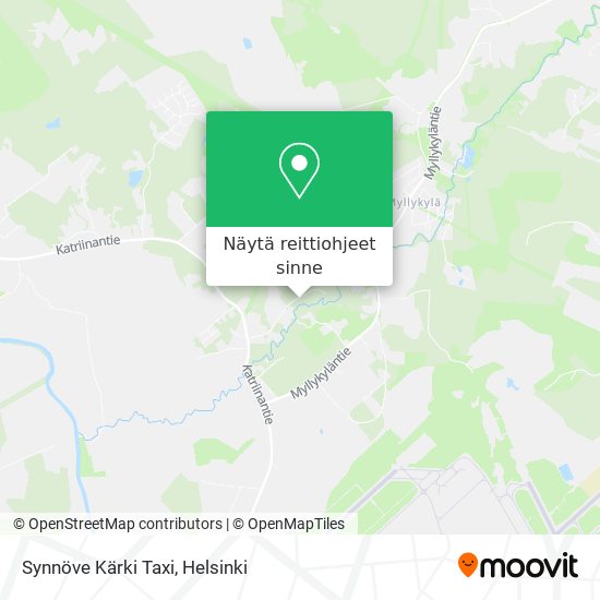 Synnöve Kärki Taxi kartta