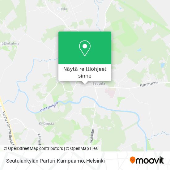 Seutulankylän Parturi-Kampaamo kartta