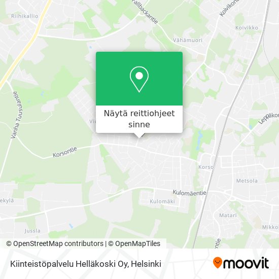 Kiinteistöpalvelu Helläkoski Oy kartta