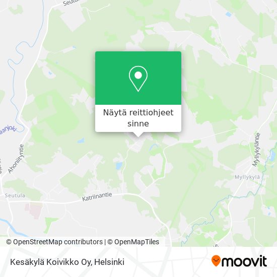 Kesäkylä Koivikko Oy kartta