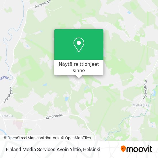 Finland Media Services Avoin Yhtiö kartta