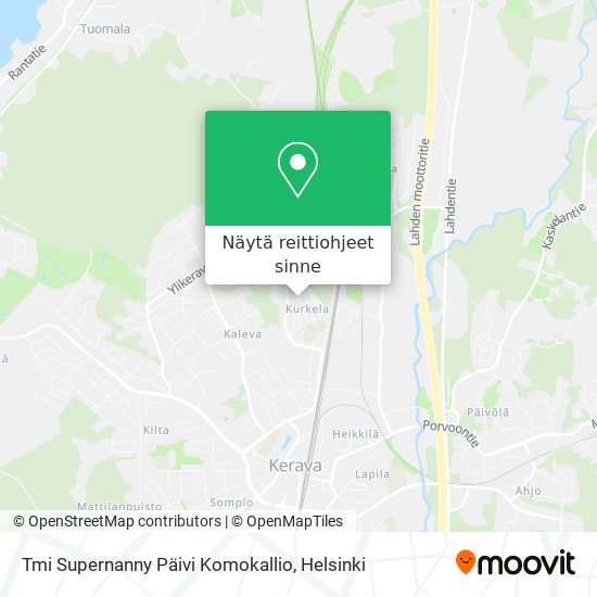 Tmi Supernanny Päivi Komokallio kartta