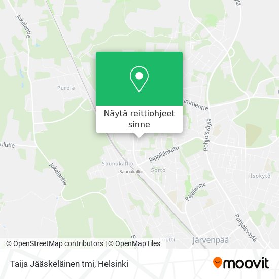Taija Jääskeläinen tmi kartta