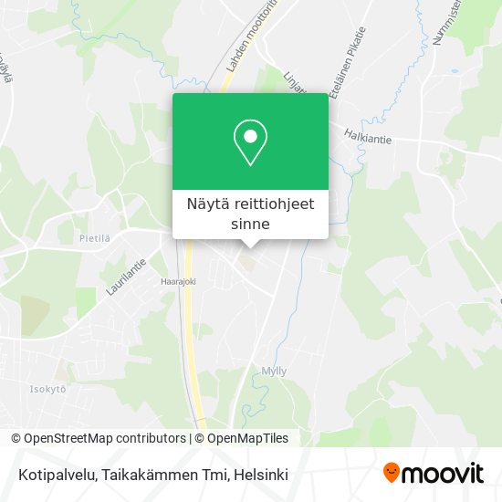 Kotipalvelu, Taikakämmen Tmi kartta