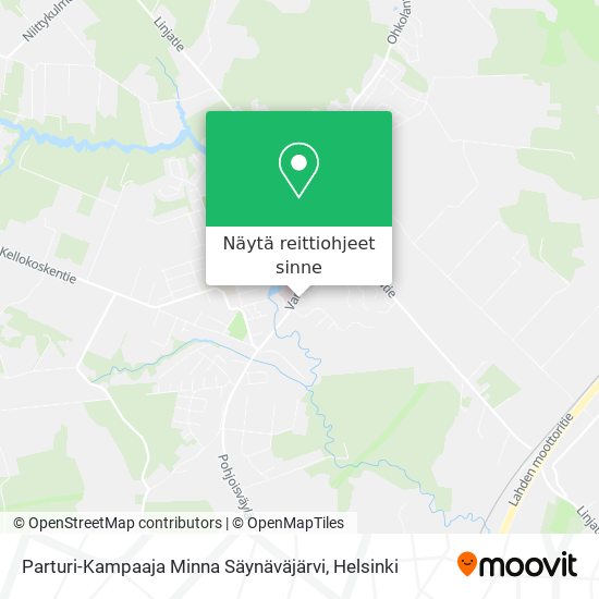 Parturi-Kampaaja Minna Säynäväjärvi kartta