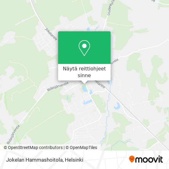 Jokelan Hammashoitola kartta