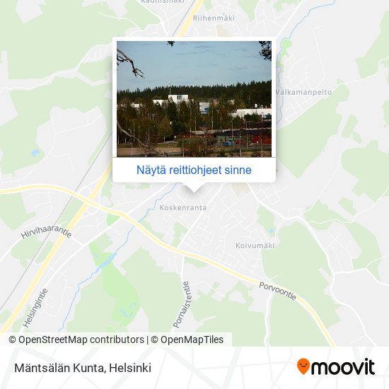 Mäntsälän Kunta kartta