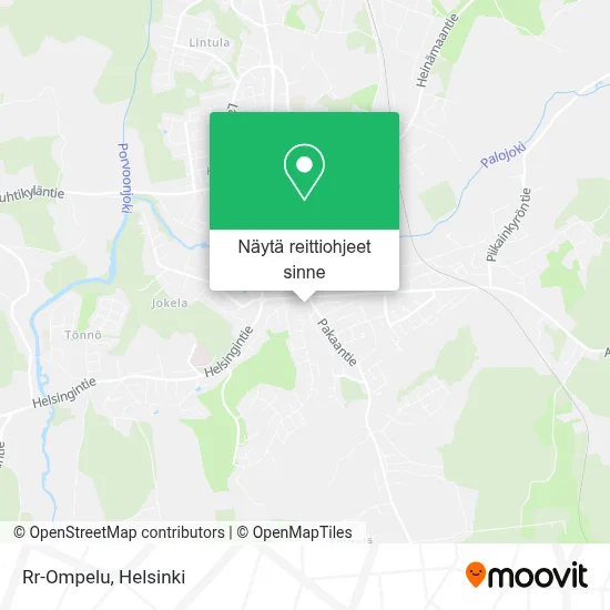 Rr-Ompelu kartta