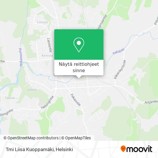 Tmi Liisa Kuoppamäki kartta