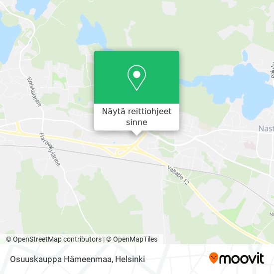 Osuuskauppa Hämeenmaa kartta