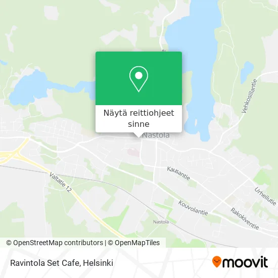 Ravintola Set Cafe kartta