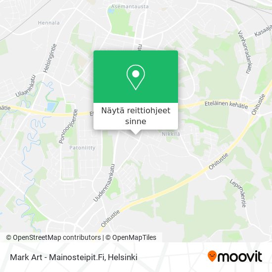 Mark Art - Mainosteipit.Fi kartta