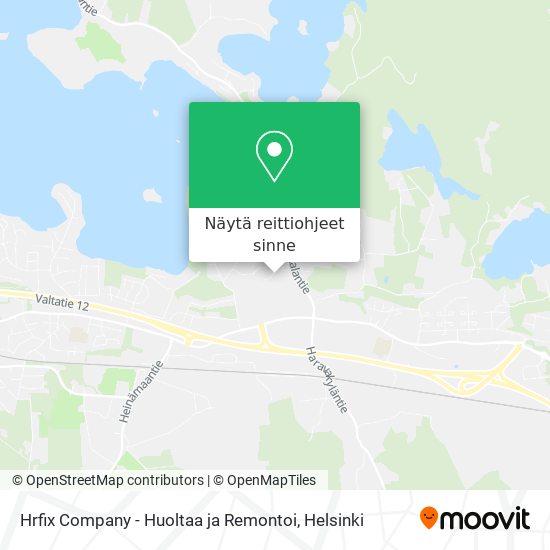 Hrfix Company - Huoltaa ja Remontoi kartta