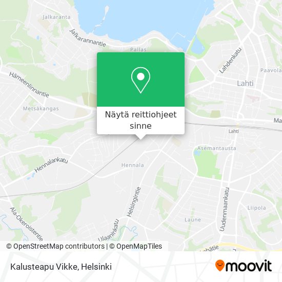 Kalusteapu Vikke kartta