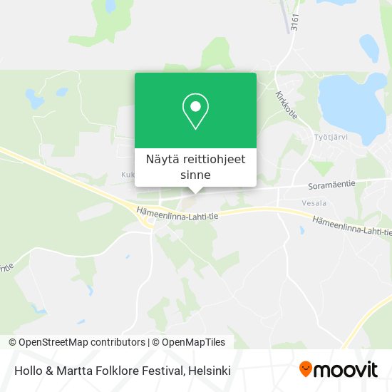 Hollo & Martta Folklore Festival kartta
