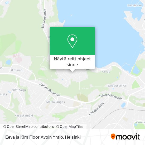 Eeva ja Kim Floor Avoin Yhtiö kartta