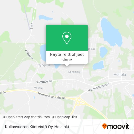 Kullasvuoren Kiinteistö Oy kartta