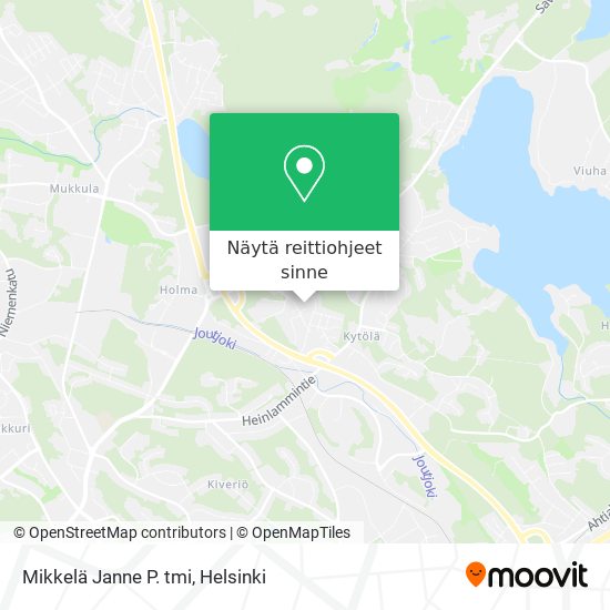Mikkelä Janne P. tmi kartta