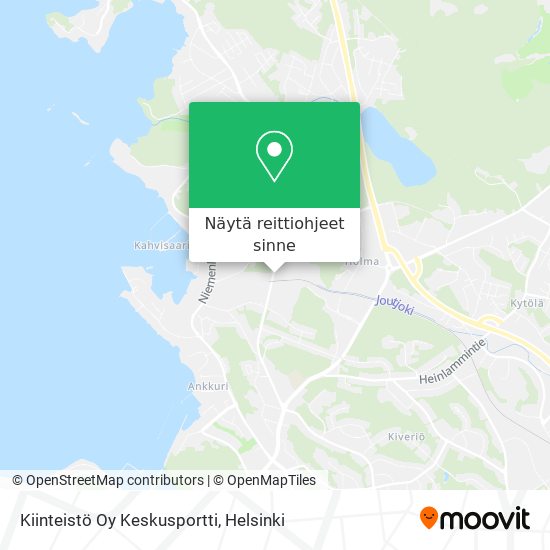 Kiinteistö Oy Keskusportti kartta