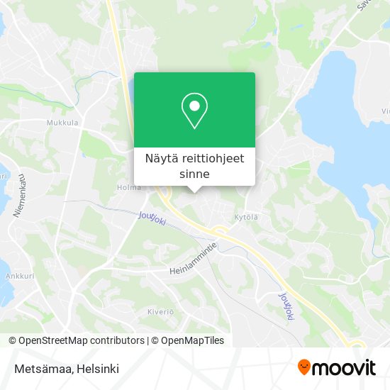 Metsämaa kartta