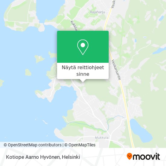 Kotiope Aarno Hyvönen kartta