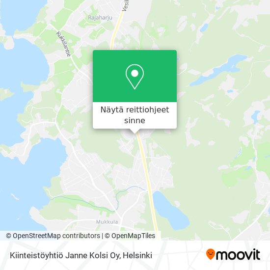 Kiinteistöyhtiö Janne Kolsi Oy kartta