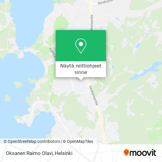 Oksanen Raimo Olavi kartta