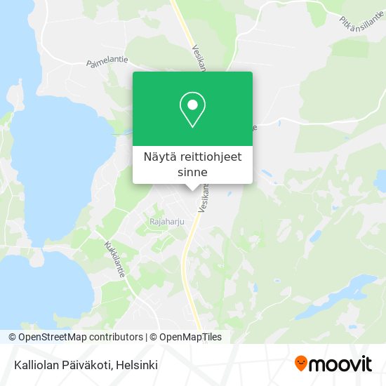 Kalliolan Päiväkoti kartta