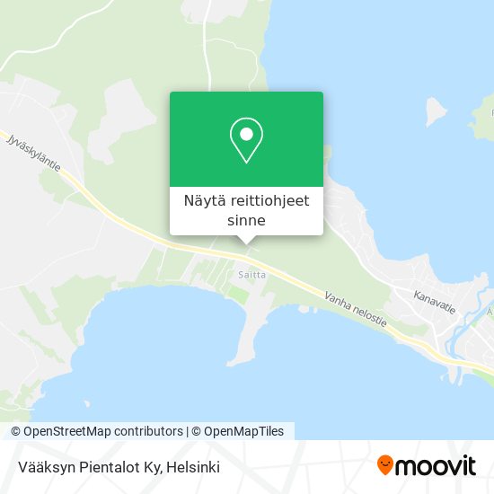 Vääksyn Pientalot Ky kartta