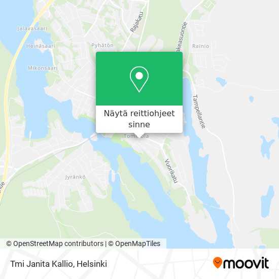 Tmi Janita Kallio kartta