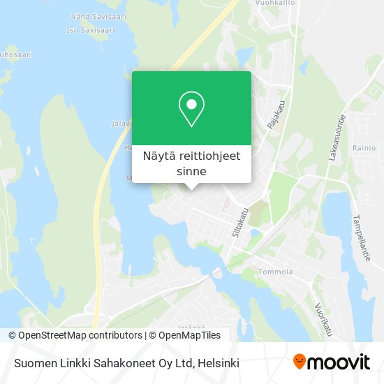 Suomen Linkki Sahakoneet Oy Ltd kartta