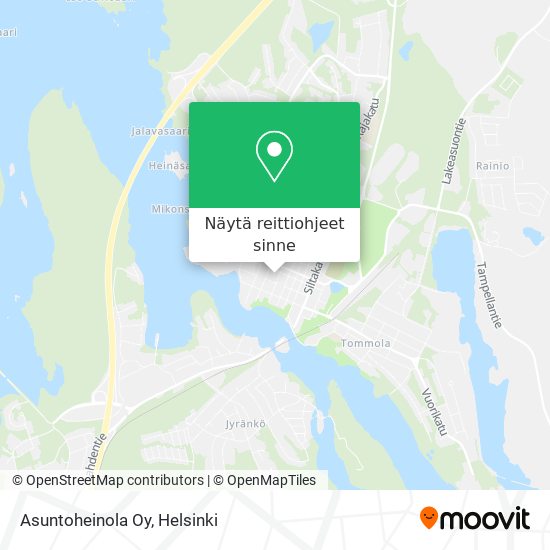 Asuntoheinola Oy kartta