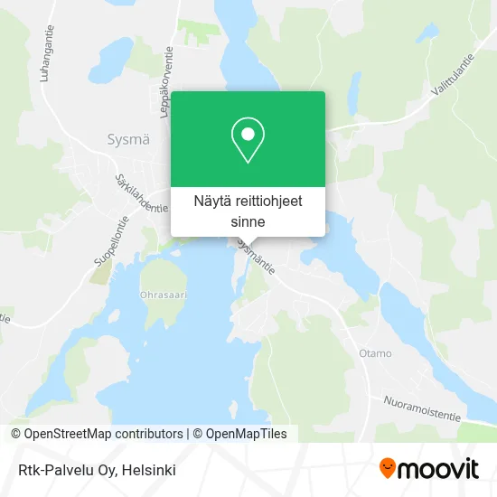 Rtk-Palvelu Oy kartta